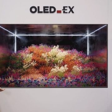 Közel száz hüvelykes OLED.ex panelt villantott az LG